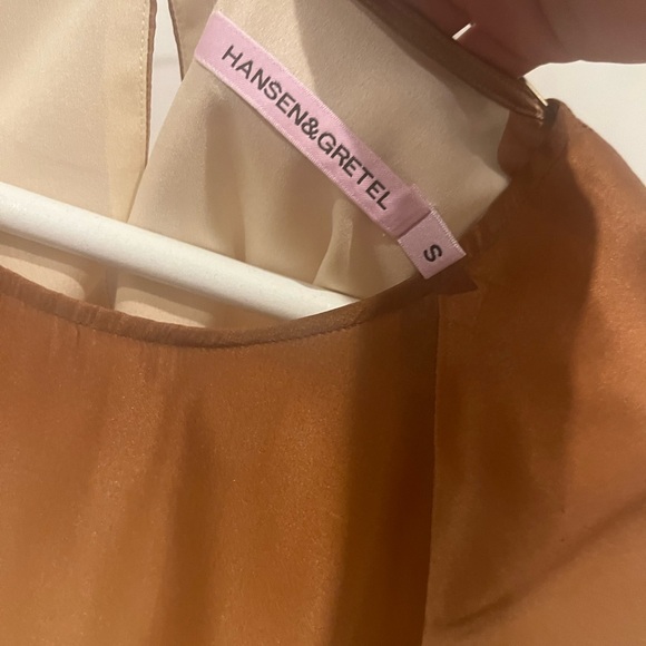 Verde Tie-Waist Stretch-Silk Crop Top - Picture 3 of 4